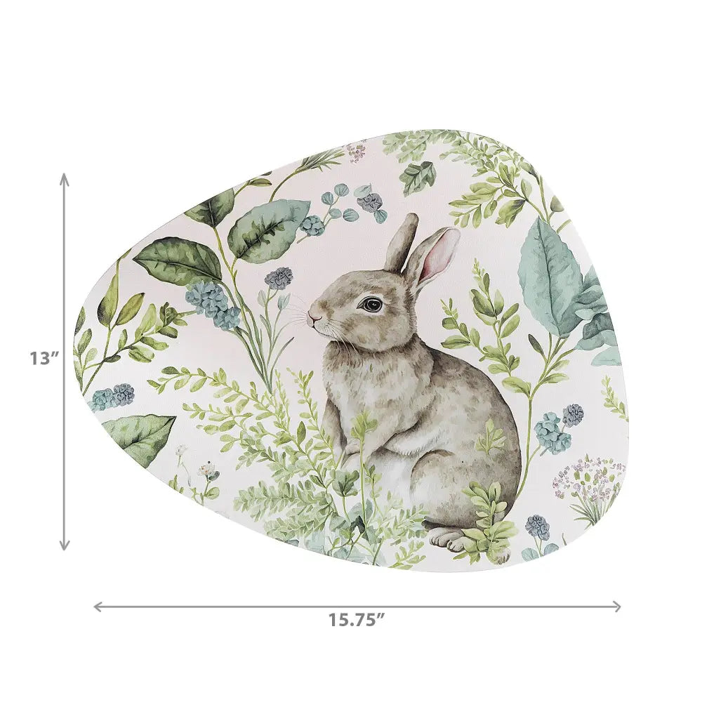 IH Casa Decor - PVC PLACEMAT ROUND (RABBIT IN MEADOWS)