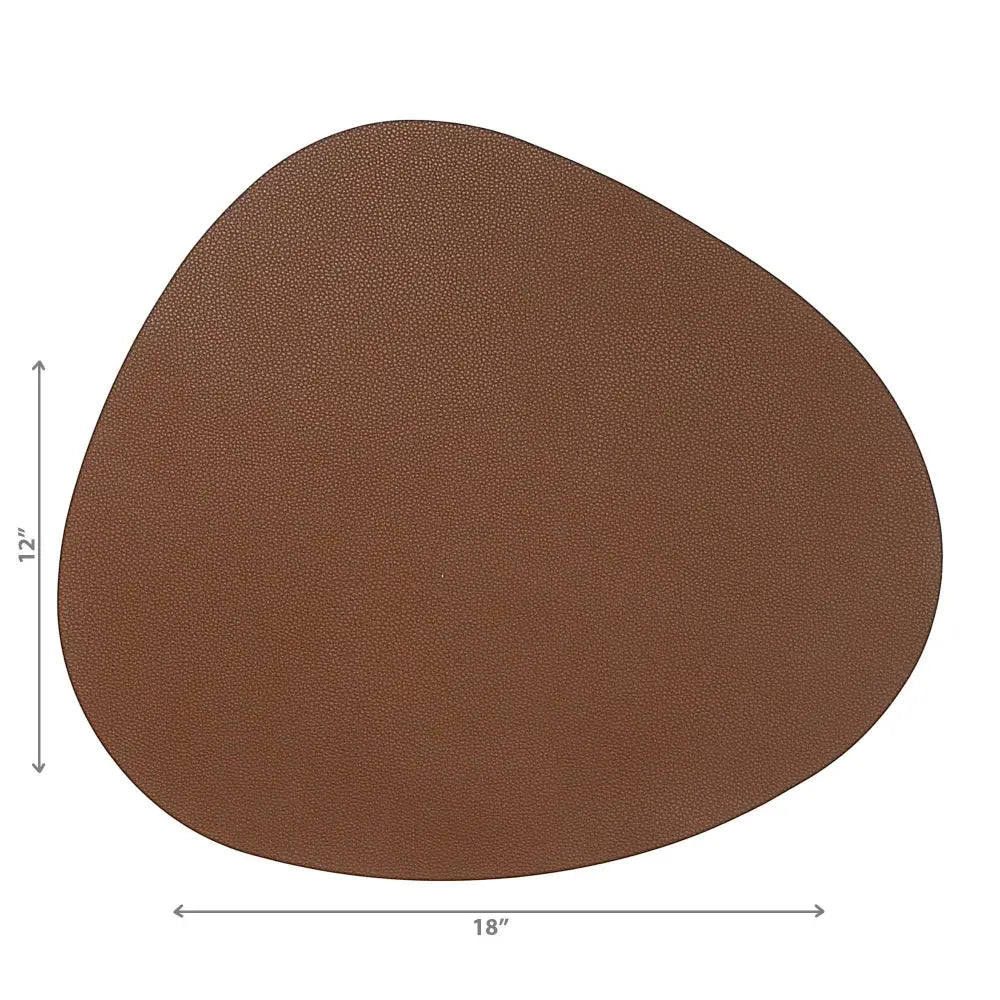 IH Casa Decor - Reversible Pleather Pebble Placemat