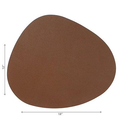 IH Casa Decor - Reversible Pleather Pebble Placemat