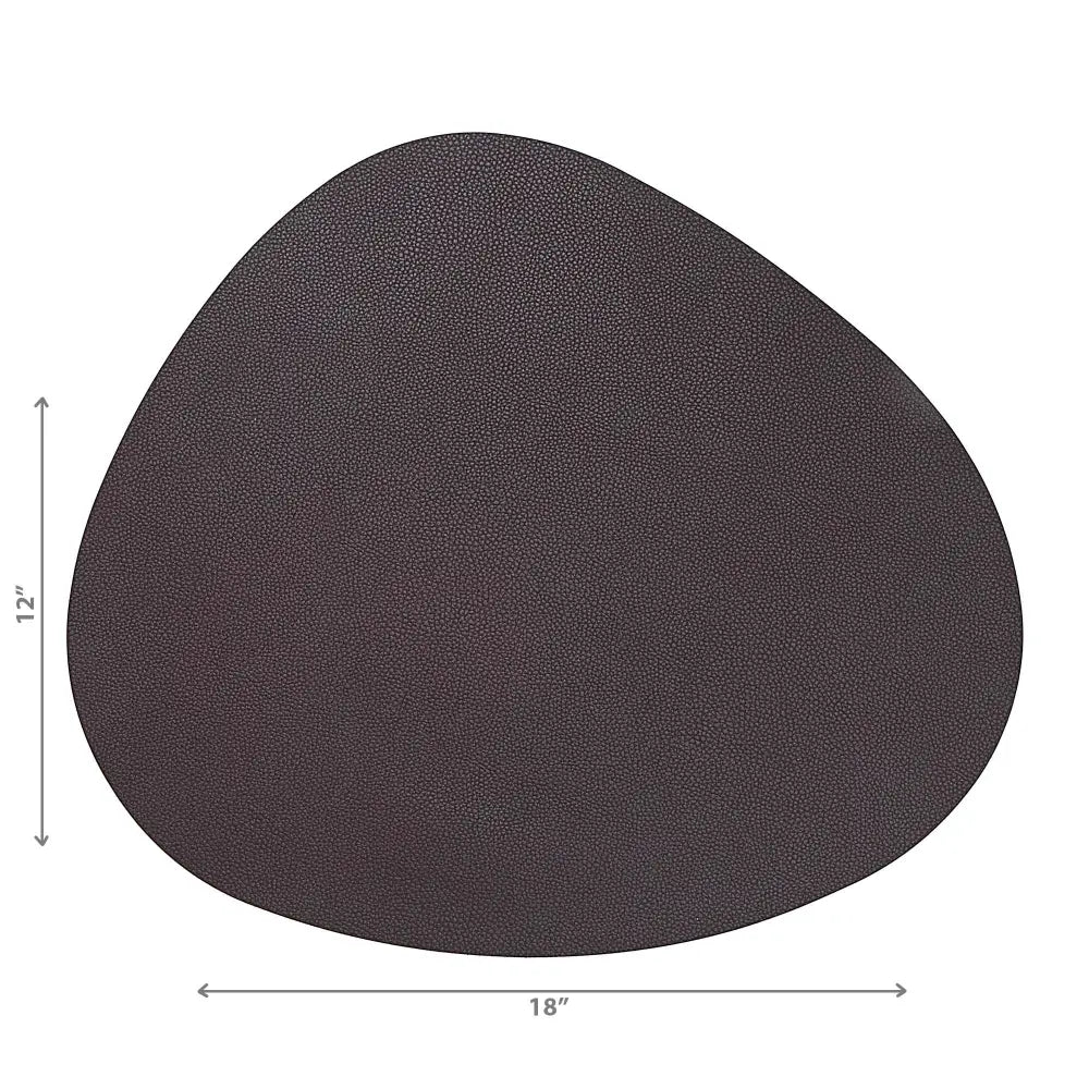 IH Casa Decor - Reversible Pleather Pebble Placemat