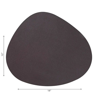 IH Casa Decor - Reversible Pleather Pebble Placemat