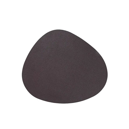 IH Casa Decor - Reversible Pleather Pebble Placemat Chocolate
