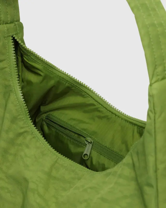 Nylon Shoulder Bag Green Juice