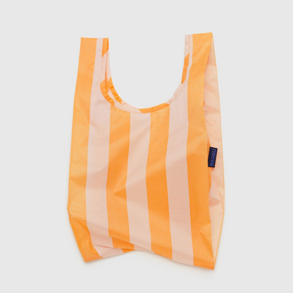 Baby Baggu Tangerine Wide Stripe