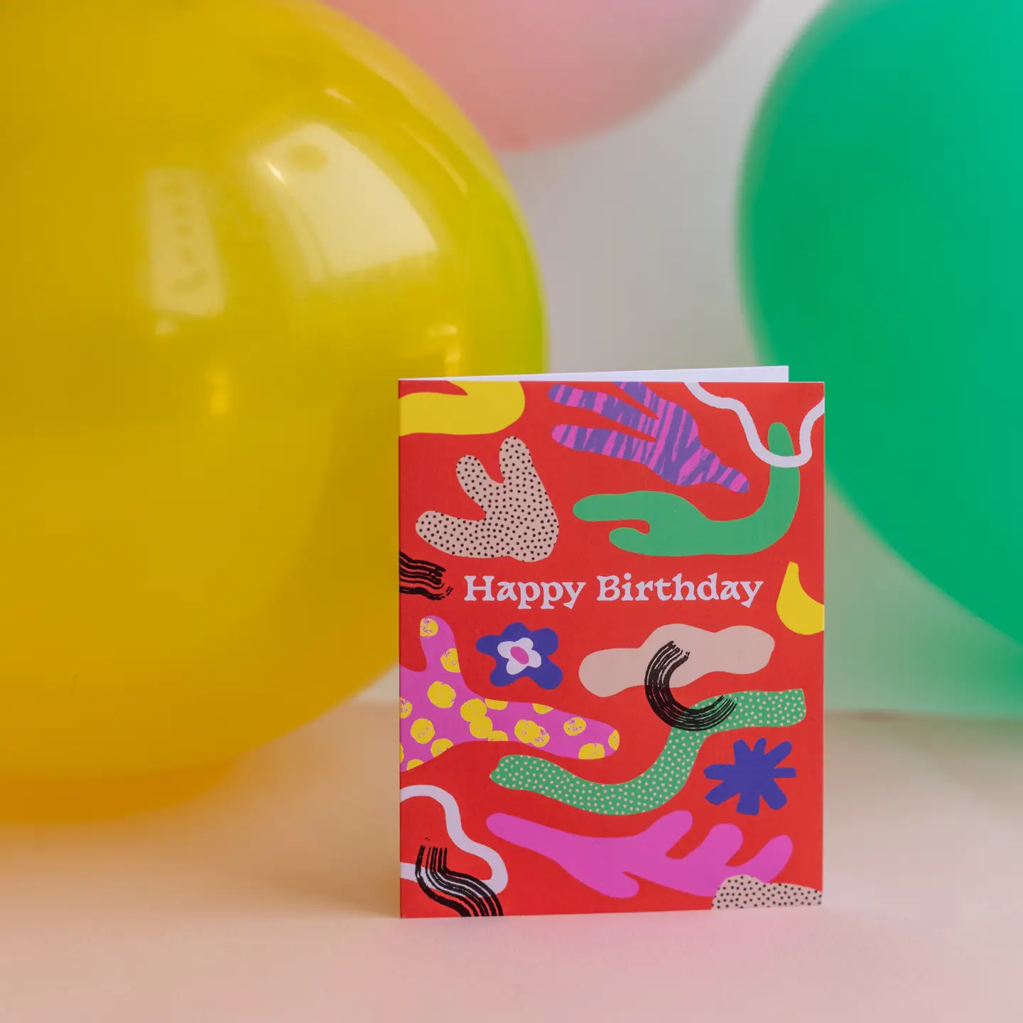 Shapes Birthday Card