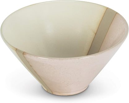 Pink + Ivory Rustic Bowl