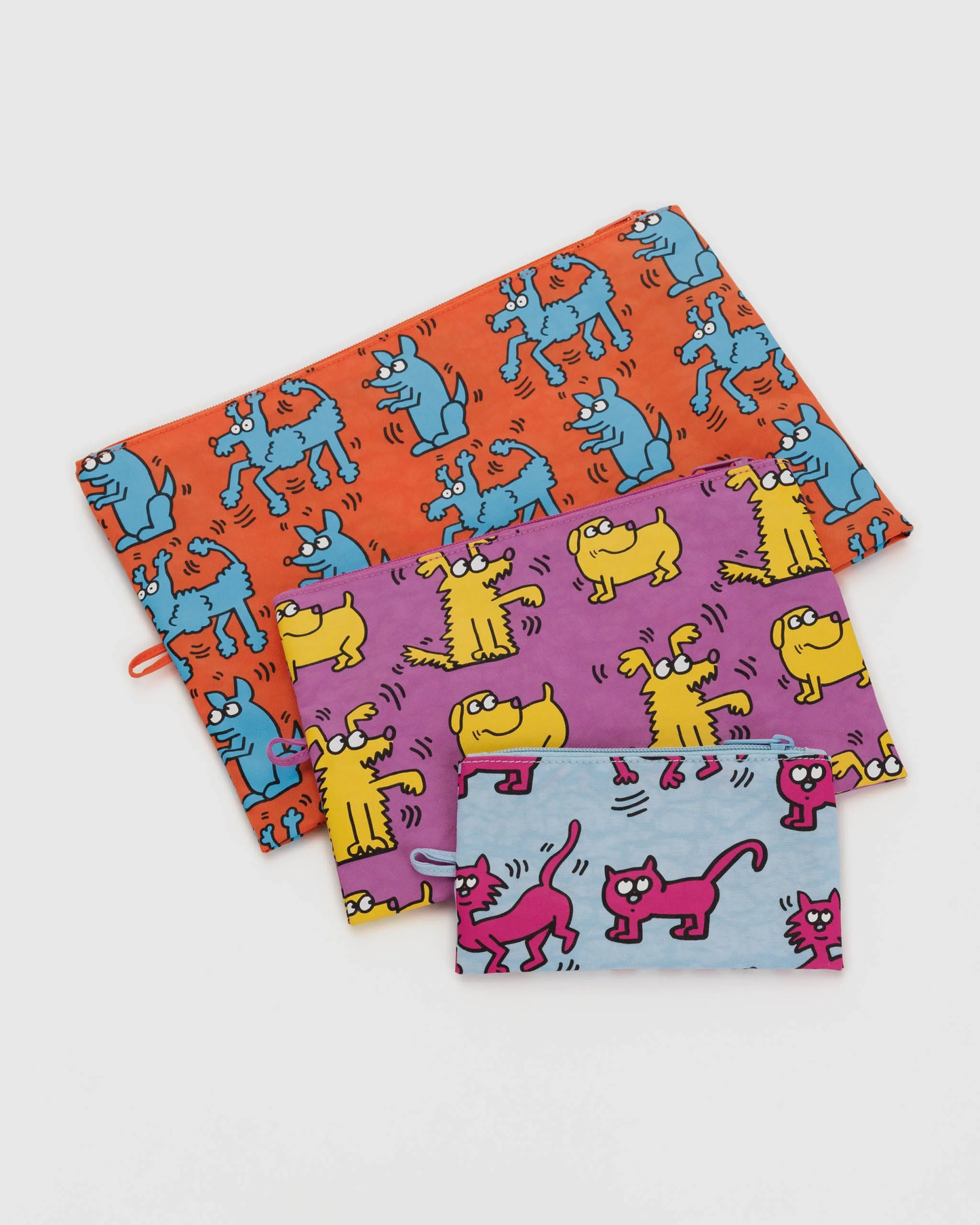 Go Pouch Set Keith Haring Pets