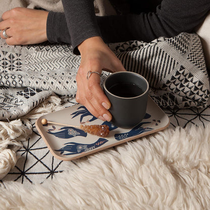 Show Of Hands Wood Mini Tray