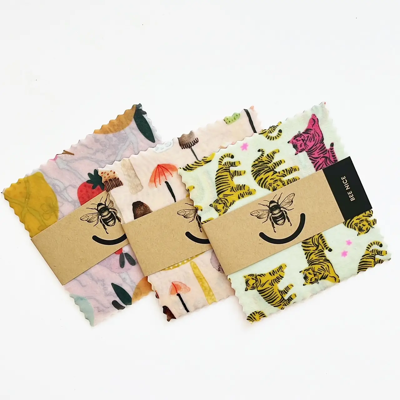 Mini Beeswax Food Wrap Set