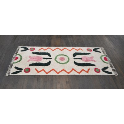 Tulips Cotton Rug