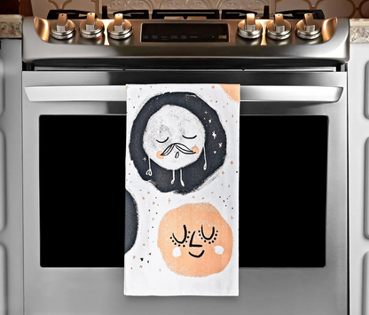 Moonrise Dish Towel