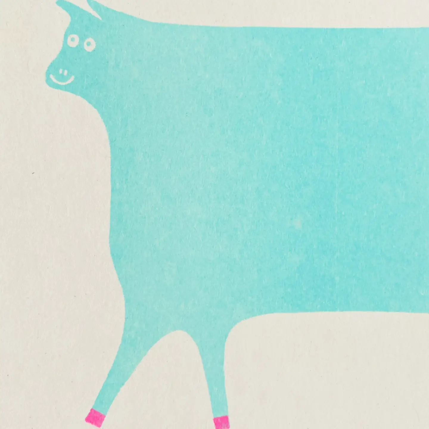 Cow Riso Card