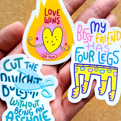 Four Legs Stickers