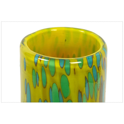 Green + Yellow Bubble Vase Medium