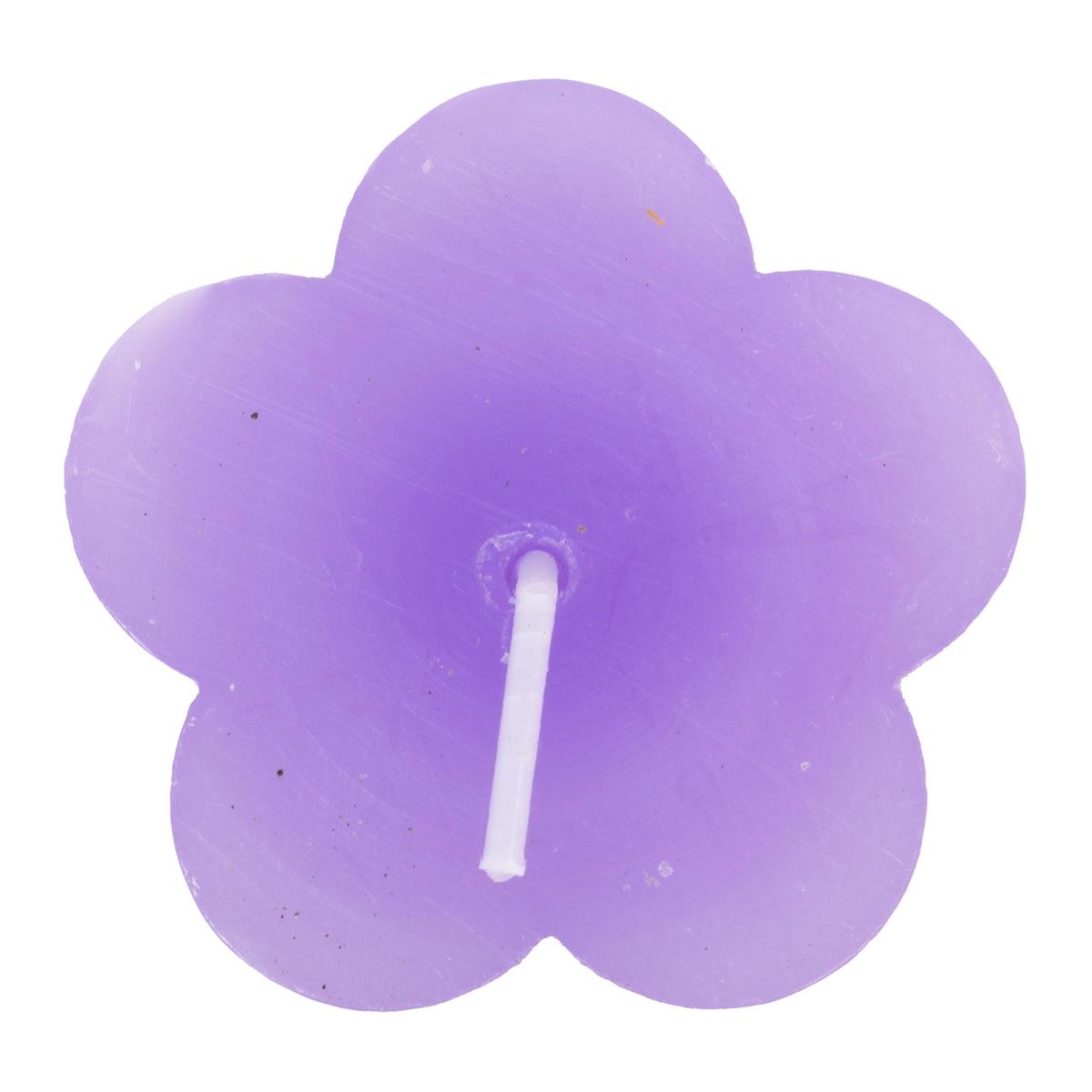 Flower Lilac Candle