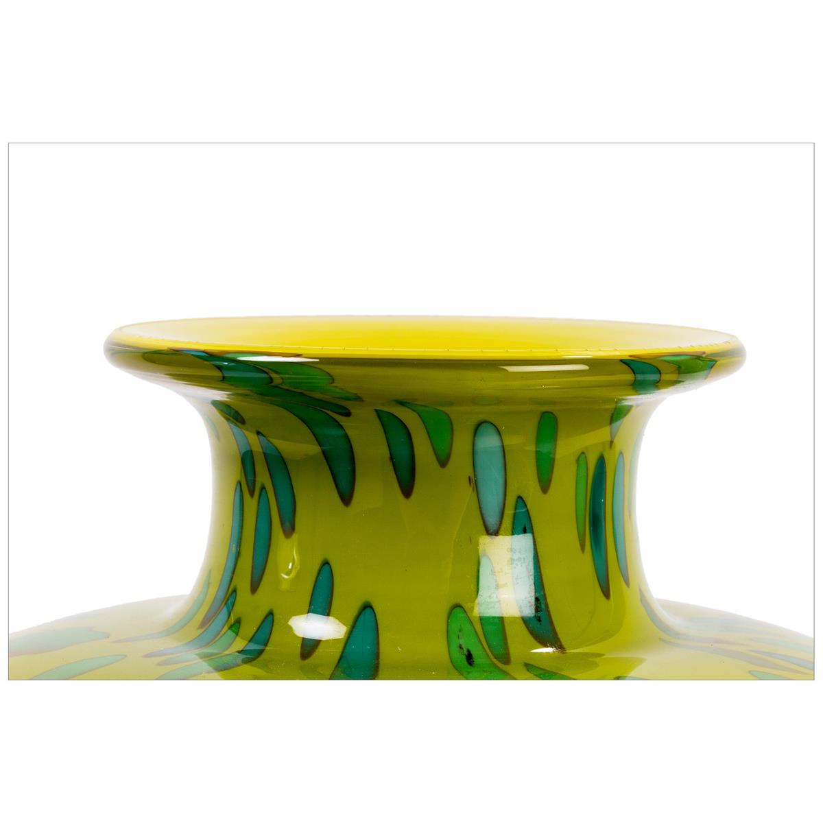 Green +Yellow Bubble Vase Large