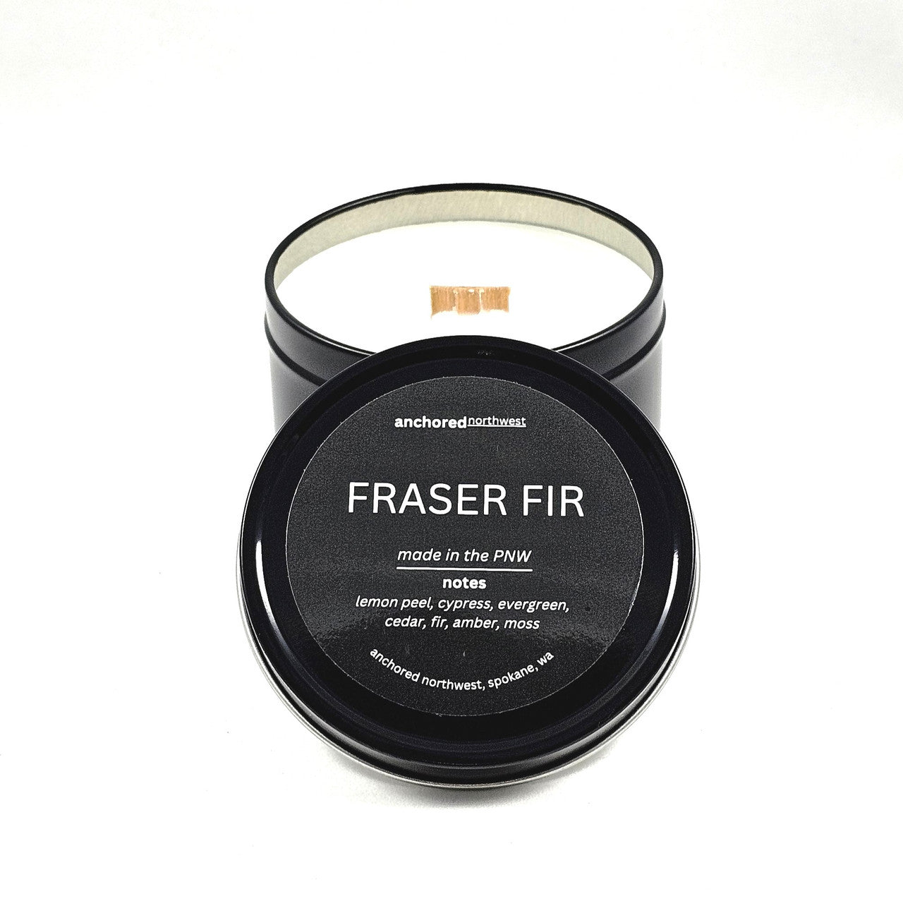 Fraser Fir Wood Wick Candle