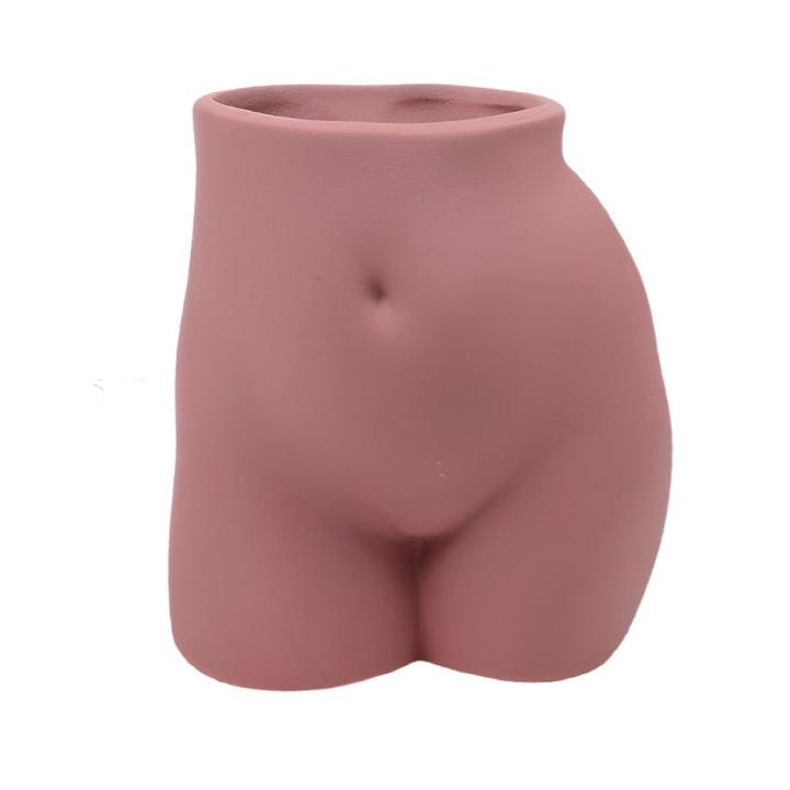 Female Figure Vase Planter