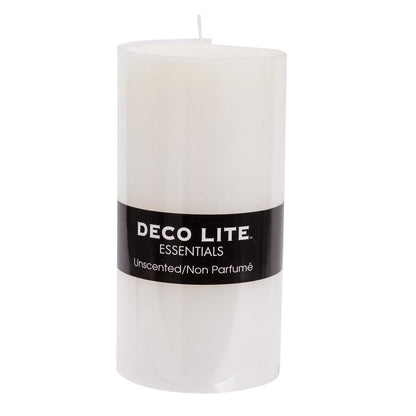 White Pillar Candle