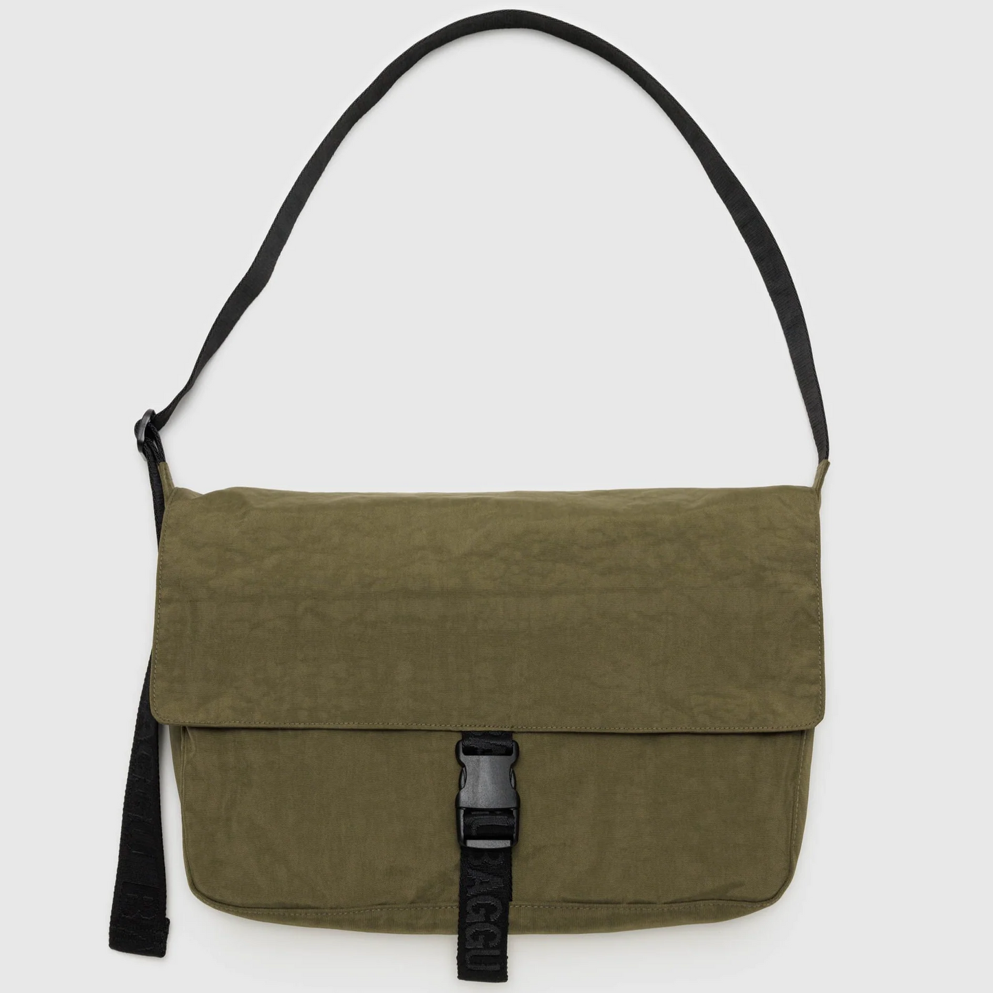 Nylon Messenger Bag Seaweed