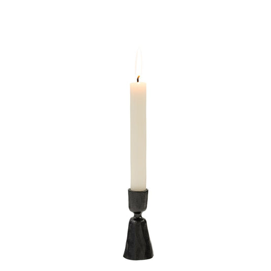 Zola Candleholder Gunmetal Small