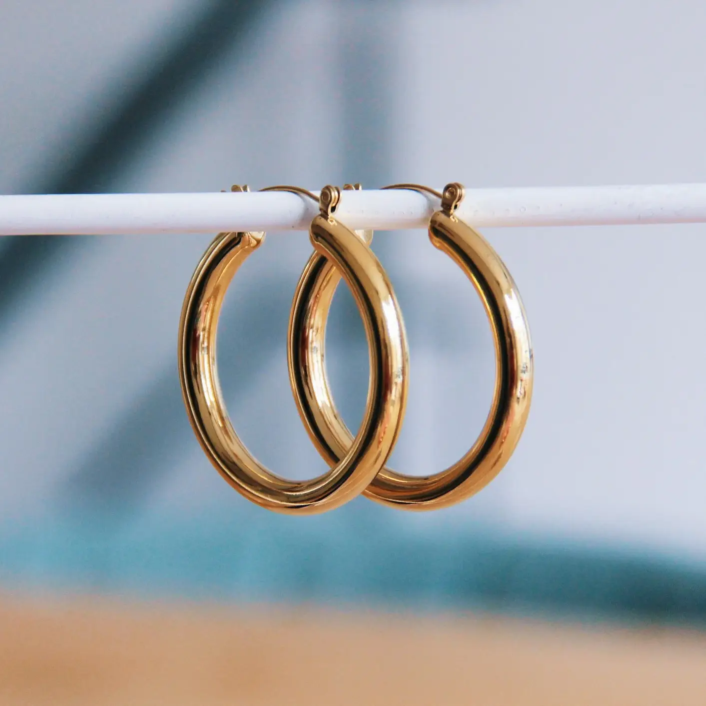 Maxi Gold Hoops