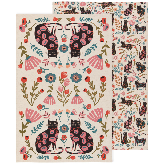 Catbloom Dishtowels Set