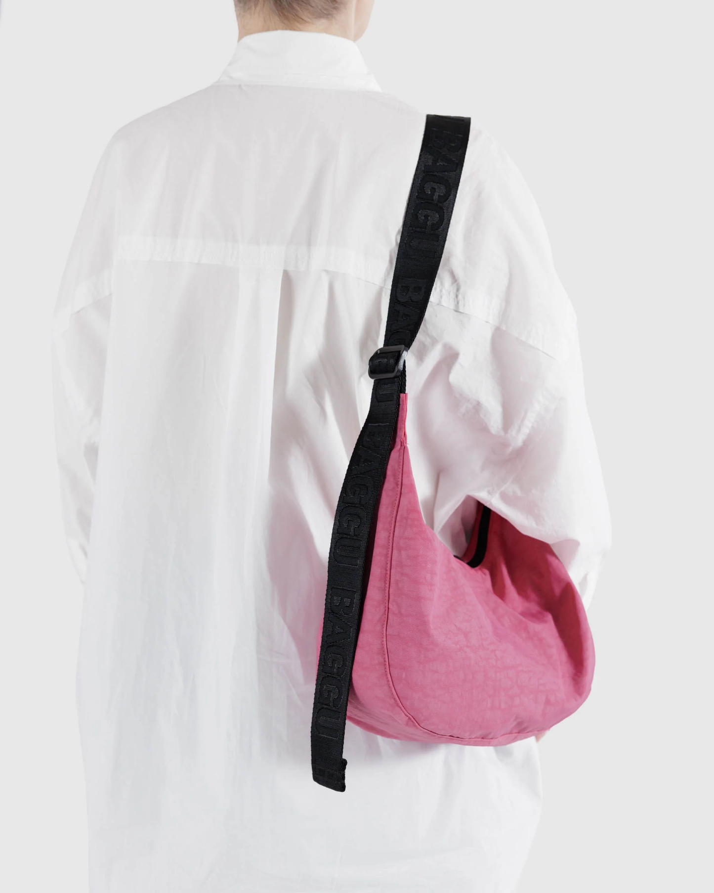 Medium Crescent Bag Azalea Pink