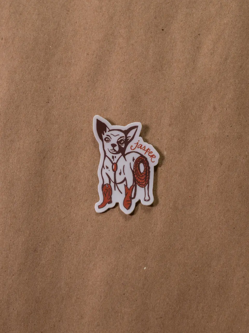 Jasper Western Cat Sticker