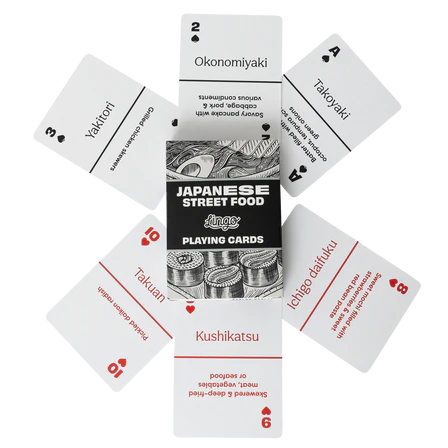 Japanese Street Food Playing Cards