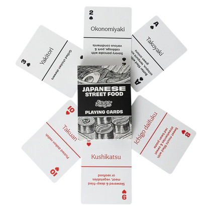 Japanese Street Food Playing Cards