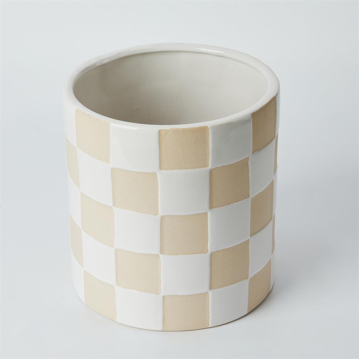 Checkered Planter