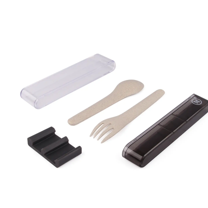 Minimal Natural Fibre Cutlery Set