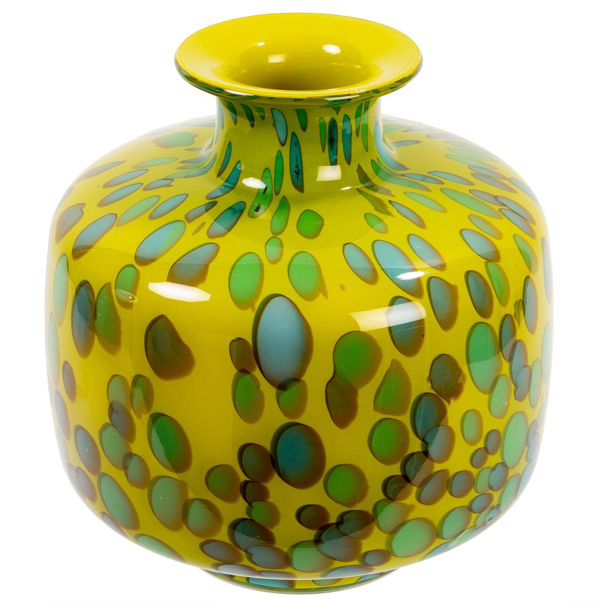 Green +Yellow Bubble Vase Large