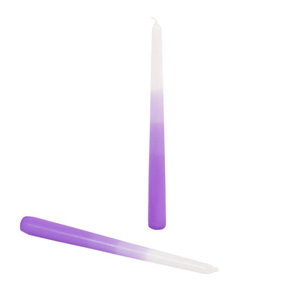 Dipped Lilac Tapers