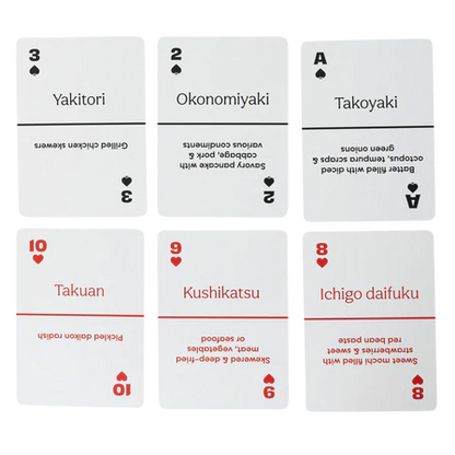 Japanese Street Food Playing Cards