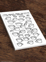 Drink Too Much Tea A5 Notebook