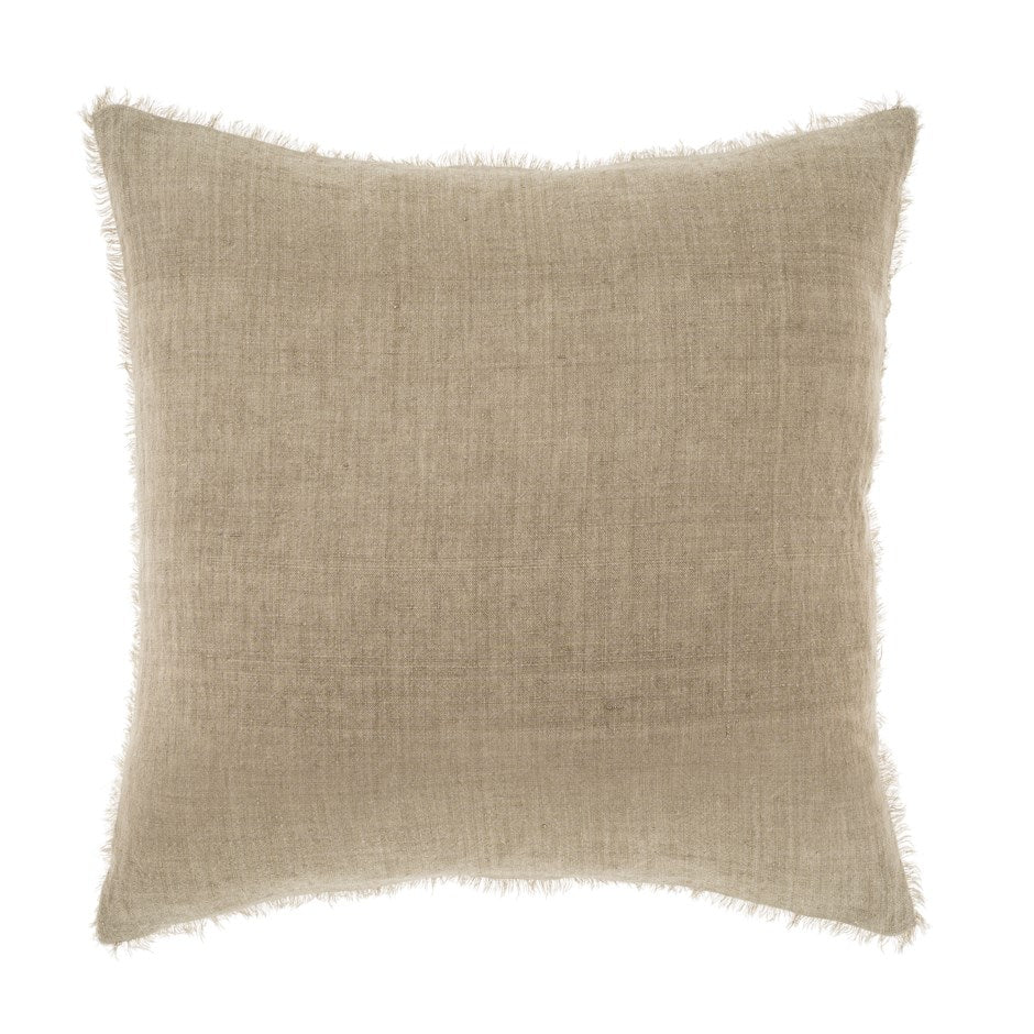 Lina Linen Pillow 20" Sand