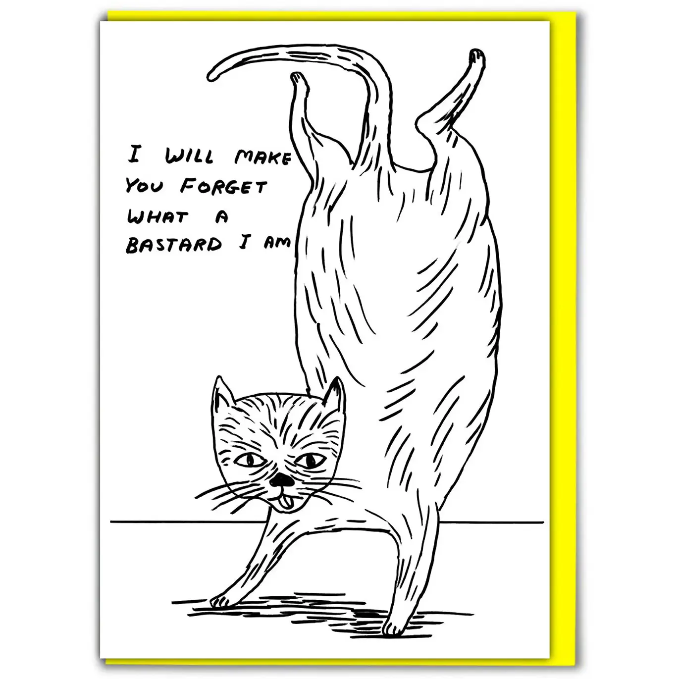 Bastard Cat Card