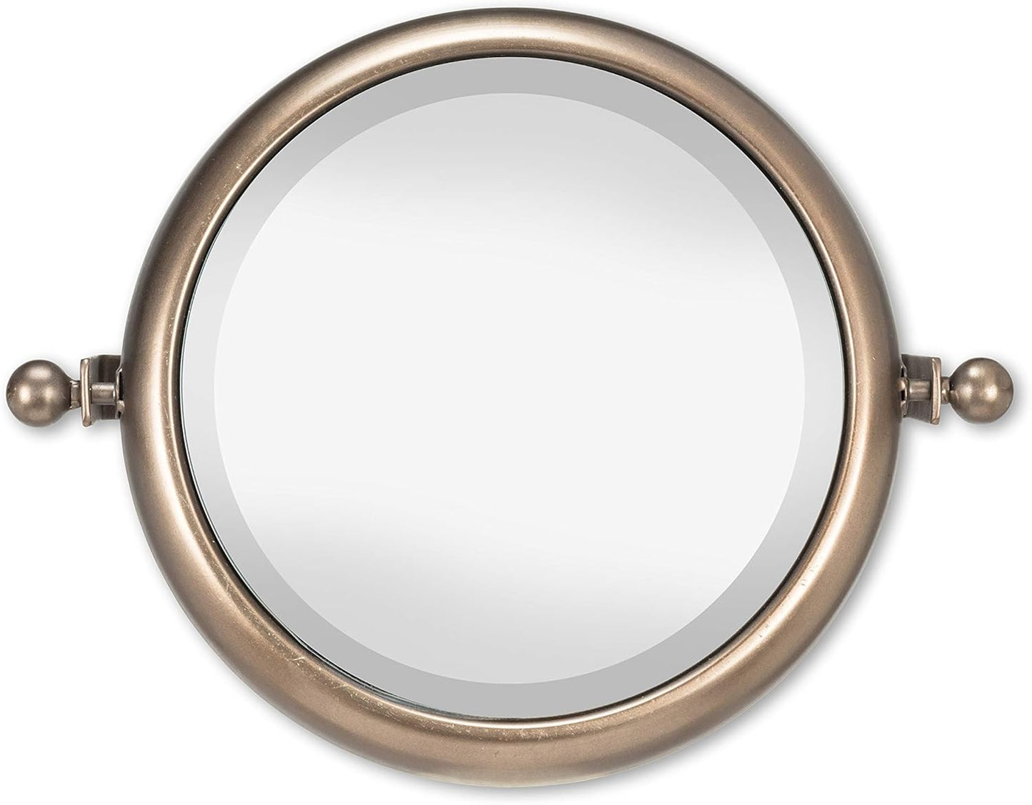 Small Round Hinged Mirror