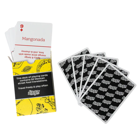 Mexican Street Food Playing Cards