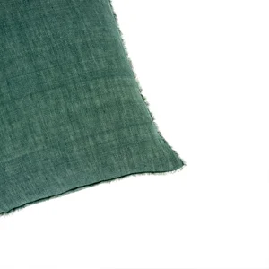 Lina Linen Pillow 24" Celeste Green