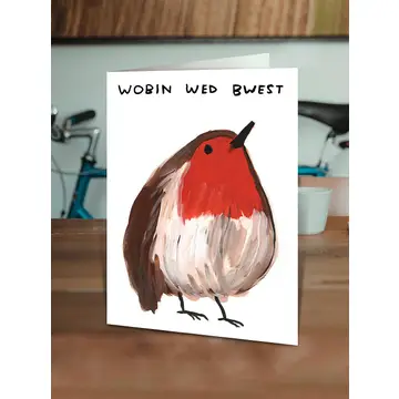 Wobin Wed Bwest Card