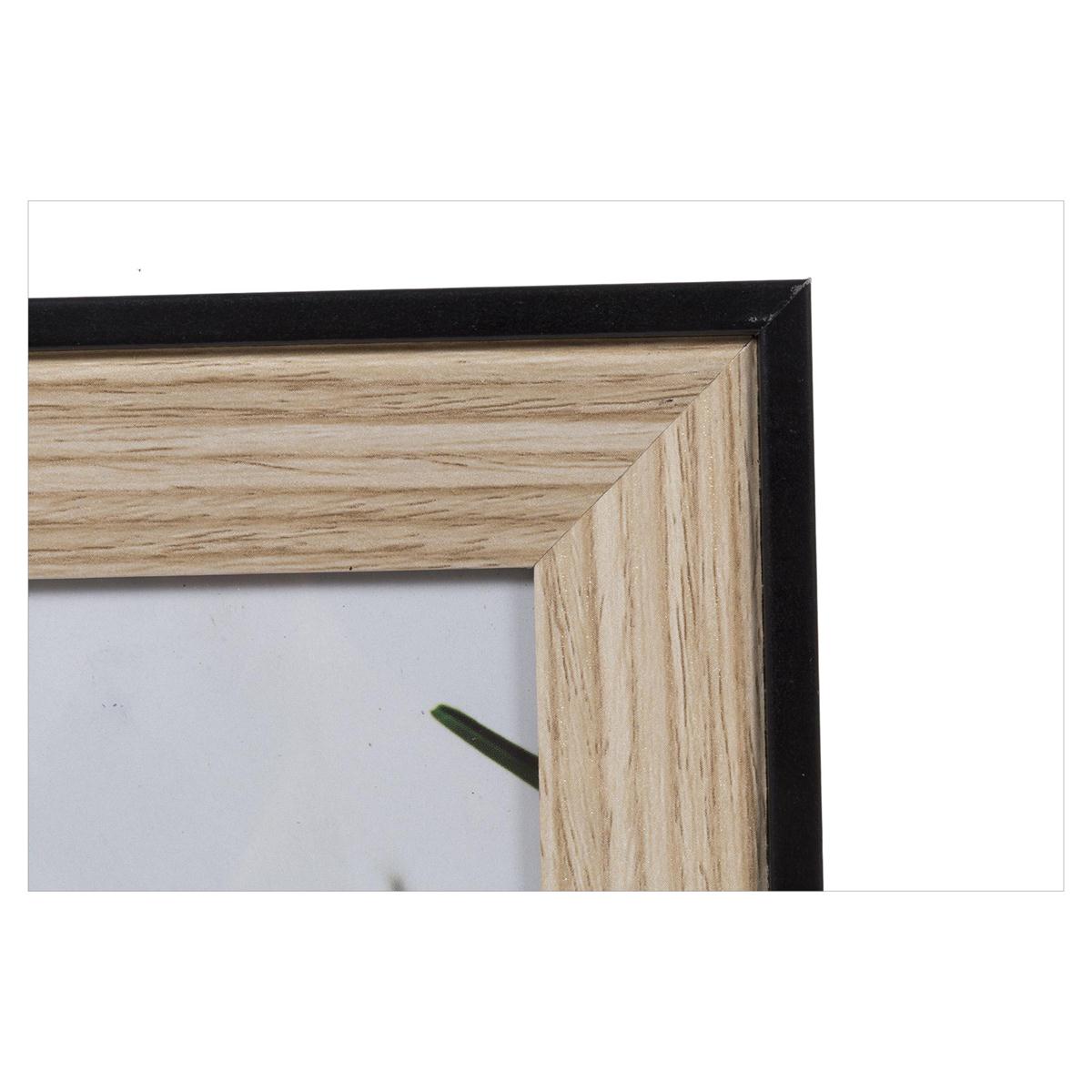 Alder Frame Black + Natural