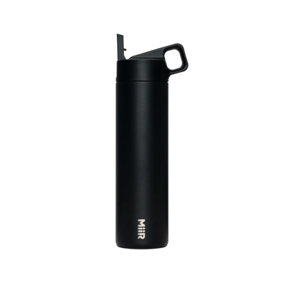 Black MiiR Leakproof Straw Lid Bottle 20oz.