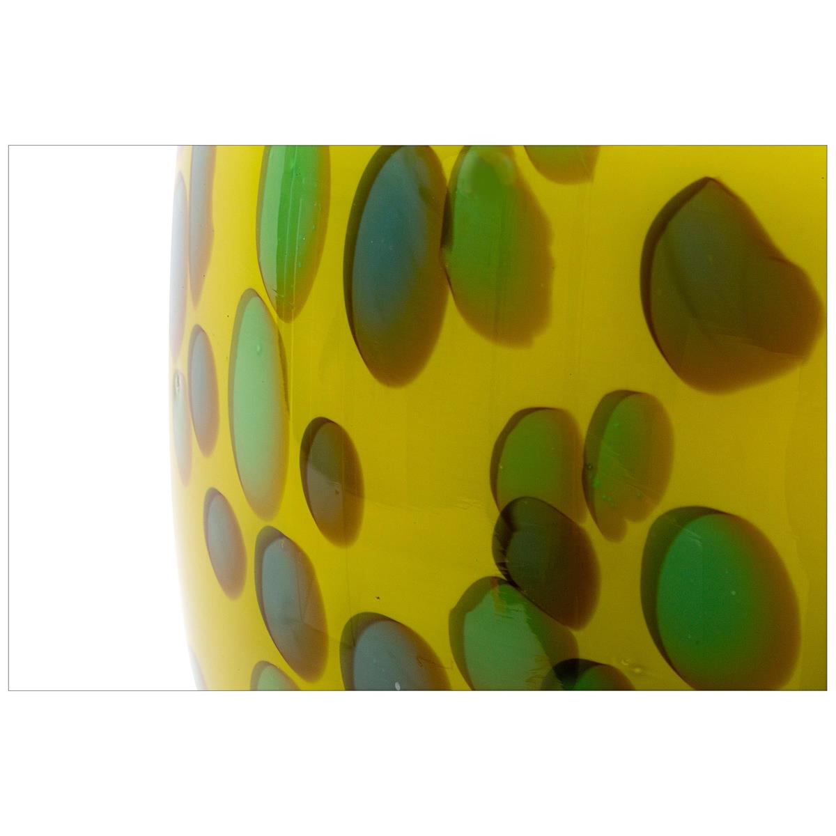 Green +Yellow Bubble Vase Large