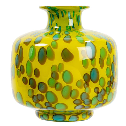 Green +Yellow Bubble Vase Large