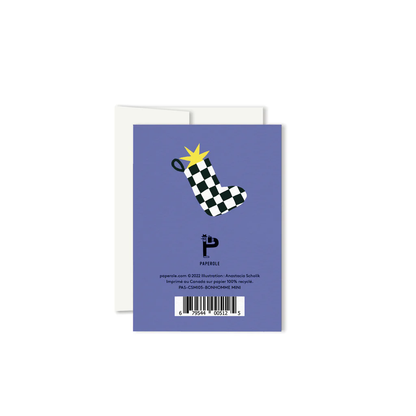 Bonhomme Mini Card