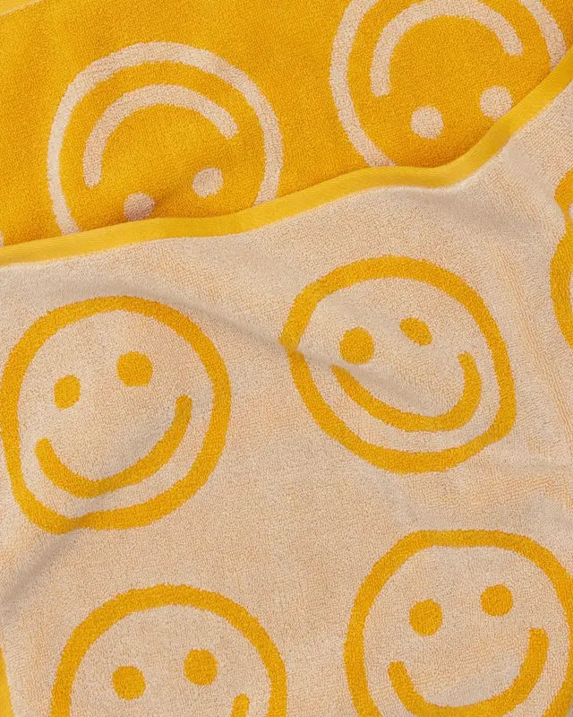 Happy Marigold Bath Towel