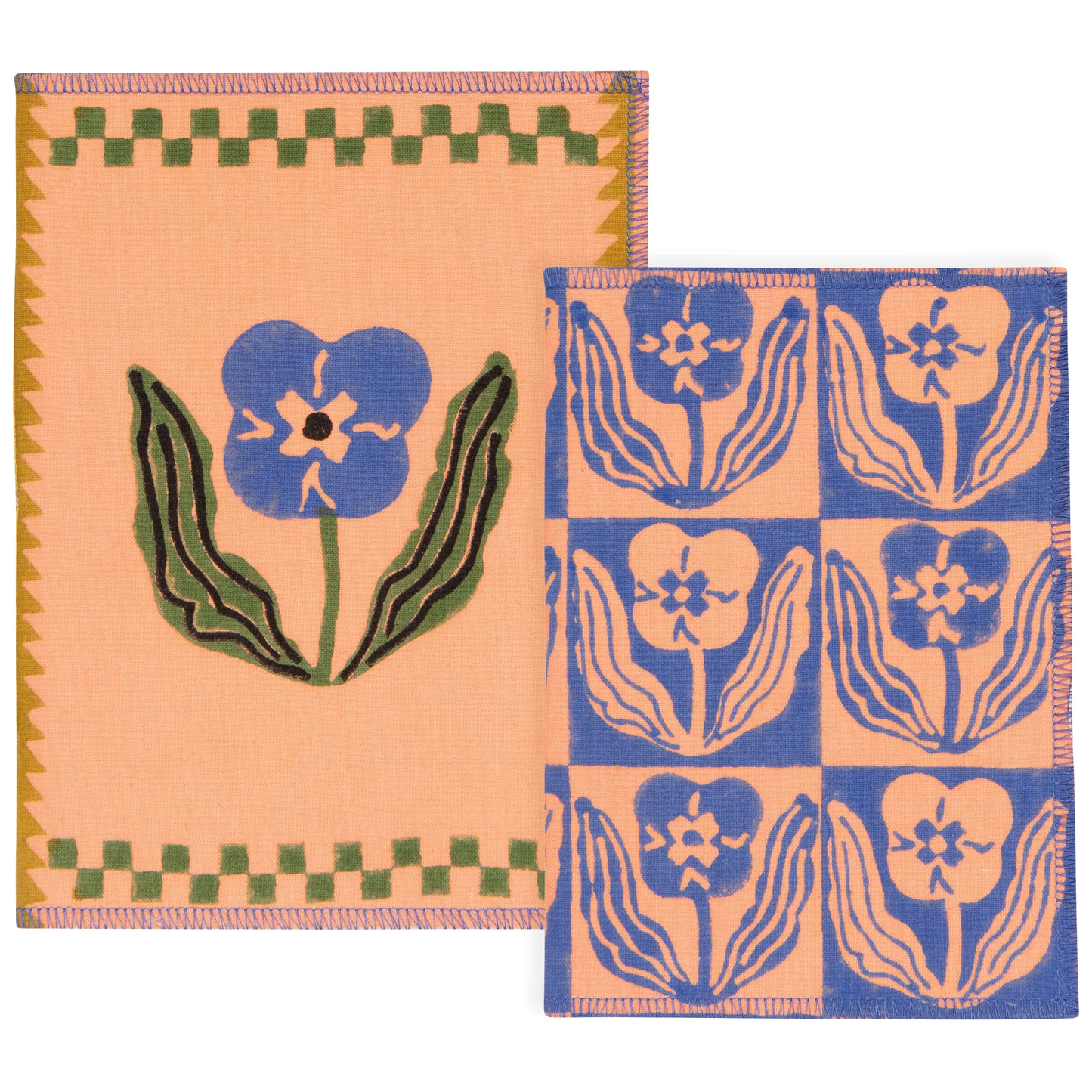 Teppi Block Print Notebooks Set